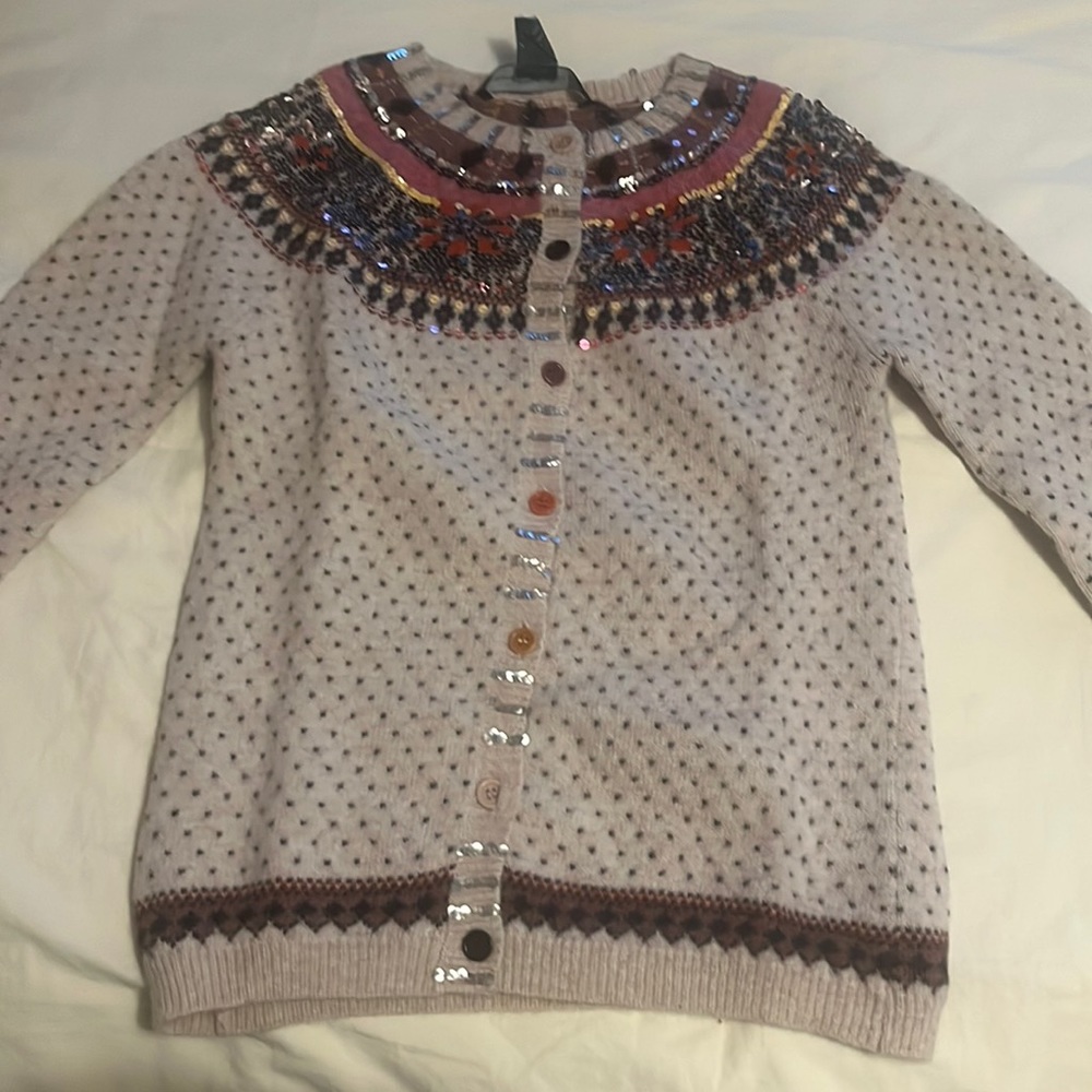 Women’s French Connection button front sweater